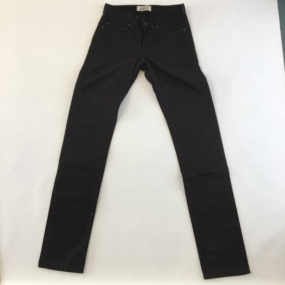 Naked & Famous Weird Guy Chino Selvedge Black Button Fly Jeans 28 - Picture 1 of 11